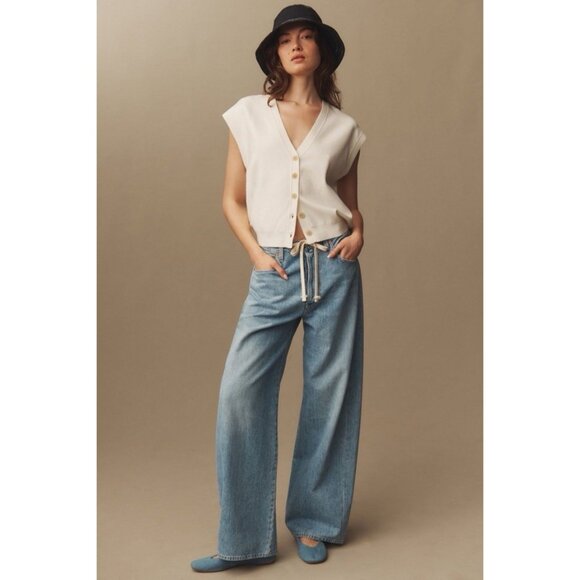 NWT Size M - Maeve Slouchy Cardigan Sweater Vest (NWT US$ 88) - Picture 5 of 16